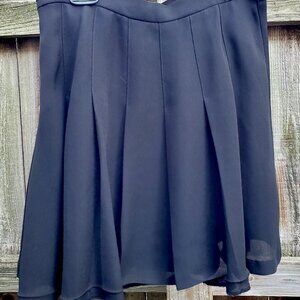 Nasty Gal subtle sheer pleated skirt